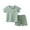 Green, variant on Boys Clothes Boy Kids Summer Cartoon Printed Short Sleeved Training 0 6 12 18 24 Months 2T 3T Children Clothing Set Tops T-Shirt Pants Shorts 2-Piece