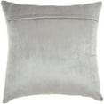 thumbnail image 2 of Mina Victory Sofia Beaded Stripes 20" x 20" Indoor Throw Pillow in Light Gray, 2 of 7