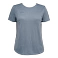 thumbnail image 1 of Playera Umbro Para Mujer, Deportiva De Manga Corta Talla M Color Gris, 1 of 4