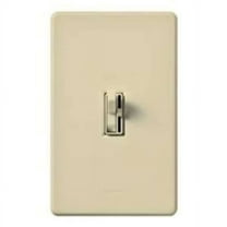 Lutron 68997 - 277 volt Ivory Toggler 1000 watt Single-Pole / 3-Way Flourescent Wall Dimmer Switch