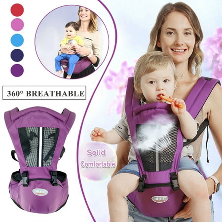 Baby Carrier With Hip Seat Ergonomic Baby Shower Sling Waist Stool