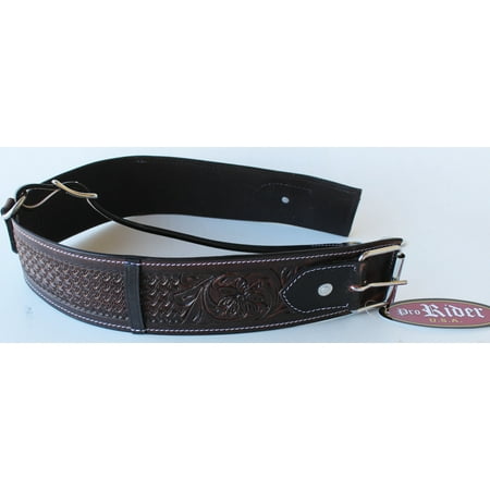 - Horse Leather Handmade Western Back Cinch Girth Flank Saddle Tack 9767-70