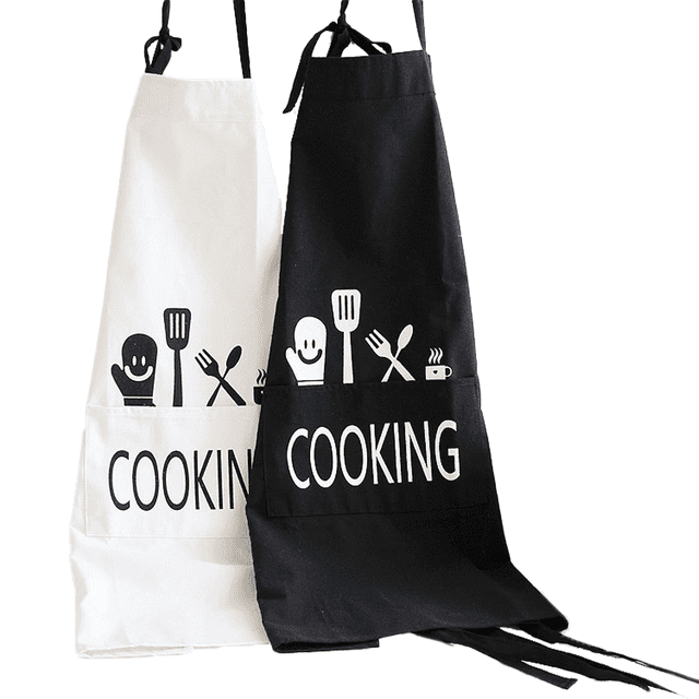 Juego de delantales, juego de regalo para parejas de cocina para compromisos, bodas, aniversarios y más, 2 piezas, talla única