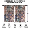 thumbnail image 2 of Blackout Kids Curtains,Boho Bohemia Flower Childrens Insulated Curtains Set Of 2,Bedroom Essentials,Toddler Room Decor 42"x63"(106x160cm), 2 of 4