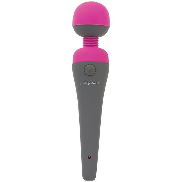PalmPower Massager Personal Massage Wand, Gray