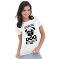 thumbnail image 3 of Only My Dog Understands Me Pet Lover Men's Graphic T Shirt Tees Brisco Brands L, 3 of 4