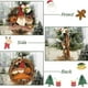 thumbnail image 3 of Corona navideña de ratán, colgante de árbol de Navidad de 1 pieza, corona navideña para puerta principal, adornos navideños para el hogar, cocina, pared, ventana, pasillo, 3 of 5