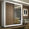 thumbnail image 2 of Ropero Closet Madesa Denver 2 Puertas Con 1 Espejo BM 03, 2 of 5