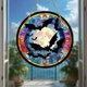 thumbnail image 4 of Bat Stained Glass Suncatchers Outdoor/Indoor Stained Glass Window Hanging Housewarmings Gift Halloween Decorations Multicolor, 4 of 4