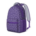 thumbnail image 2 of Leopard Print Backpack for School,Cute School Bag,Schoolbag with Adjustable Shoulder Straps & Padded Back,15.3"x11"x6.7", 2 of 6