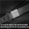 thumbnail image 5 of HSHDLDF Seat Belt Adjuster, 2 Pack Universal Vehicle Seat Belt Cover Clips, Comfort Auto Shoulder Neck Protector Strap Positioner Locking Clip-Grey, 5 of 5