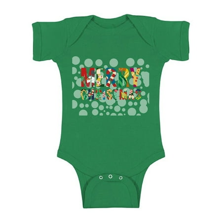 

Awkward Styles Ugly Christmas Baby Outfit Bodysuit Merry Xmas Romper