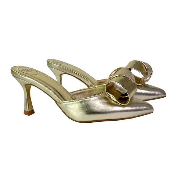 XY London Chaussures à Talon Aiguille Mi-Haut à Bout Pointu Keri pour Femmes