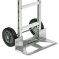 thumbnail image 2 of Global Industrial 168260 Aluminum Hand Truck with Double Handle - Mold-On Rubber Wheels, 2 of 3