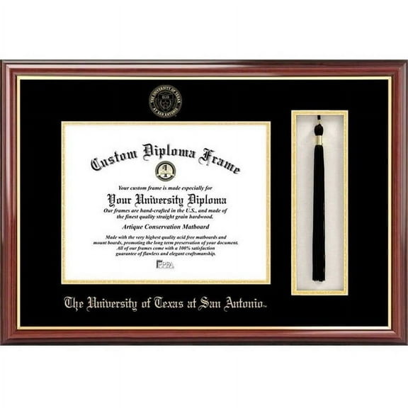 University of Texas, San Antonio 11" x 14" Tassel Box and Diploma Frame