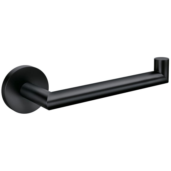Moen Y5709BL Arlys Wall Mounted Euro Toilet Paper Holder - Black