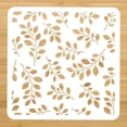 thumbnail image 3 of 1pc Leaf Painting Stencils Templates Reusable DIY Art and Craft Stencils for Painting on Wood Fabric Canvas Tile 11.8×11.8 Inch, 3 of 10