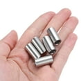 thumbnail image 4 of 10pcs Stainless Steel Spacer 1/4" Bore x 3/8" OD x 3/4" Length Screw Standoff Bushing Round Metal Spacer, 4 of 5