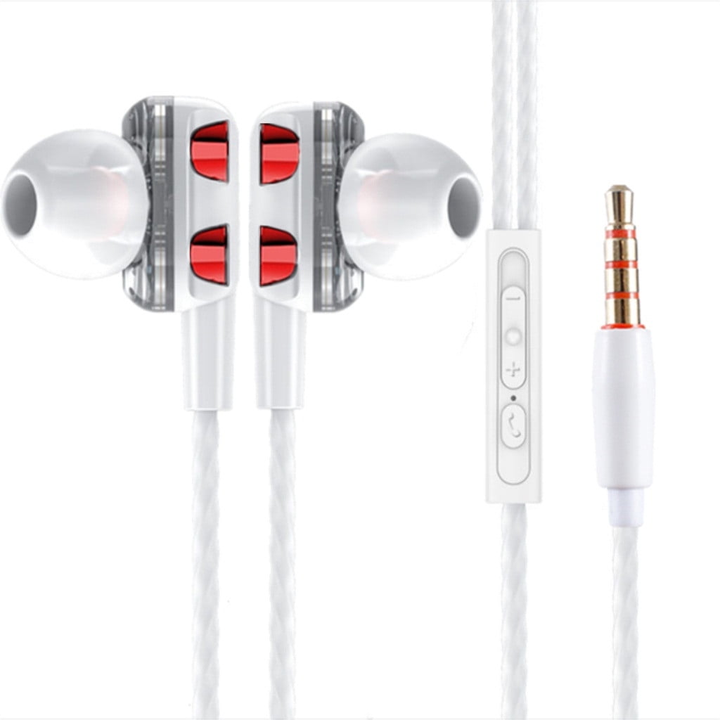 TopLLC R1 Stereo Wired Earphone Earbuds Bass Earphones 3.5mm Sport Gaming Headset