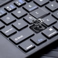 thumbnail image 3 of Folding Bluetooth Keyboard Two-Fold Portable Mini Bluetooth Keyboard Rechargeable Office Keyboard White,1 x Folding Bluetooth Keyboard,White, 3 of 8