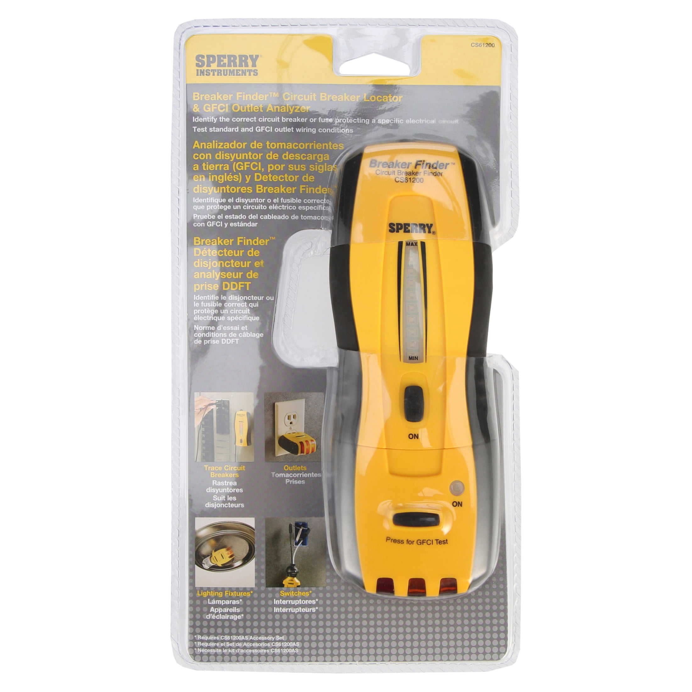 Sperry circuit breaker finder outlet