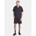 thumbnail image 4 of No Boundaries Men's & Big Men's Waffle Textured Pull On 6" Shorts, Sizes XS-5XL, 4 of 5