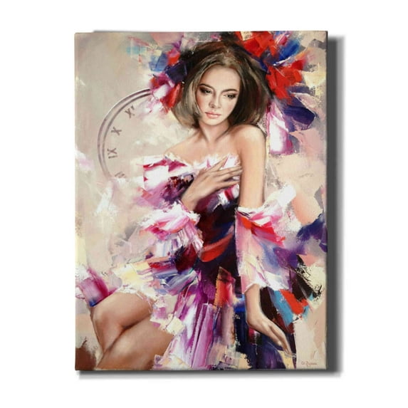 Epic Graffiti 'Before Midnight' by Alexander Gunin, Canvas Wall Art, 12"x16"