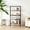 5 Tier, variant on GlasFlength Metal Storage Shelves Wire Rack, Adjustable Heavy Duty Shelving Unit, Standing Storage Rack Shelf Organizer for Kitchen Garage Pantry Closet Bathroom, 3 Tier