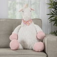 thumbnail image 3 of Nourison Snuggle Buddies 26" Oversized Unicorn Plush Pillow, 3 of 6