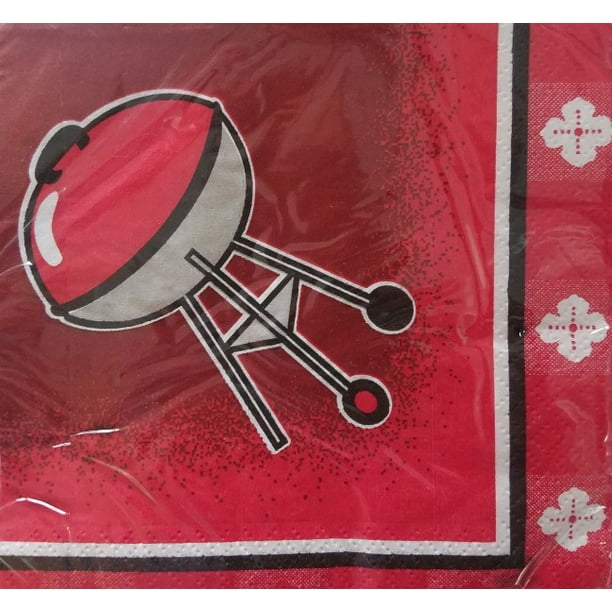 Summer 'Backyard BBQ' Small Napkins (16ct)