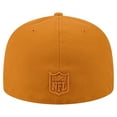 thumbnail image 4 of Men's New Era  Brown New York Giants Color Pack A-Frame 59FIFTY Fitted Hat, 4 of 5
