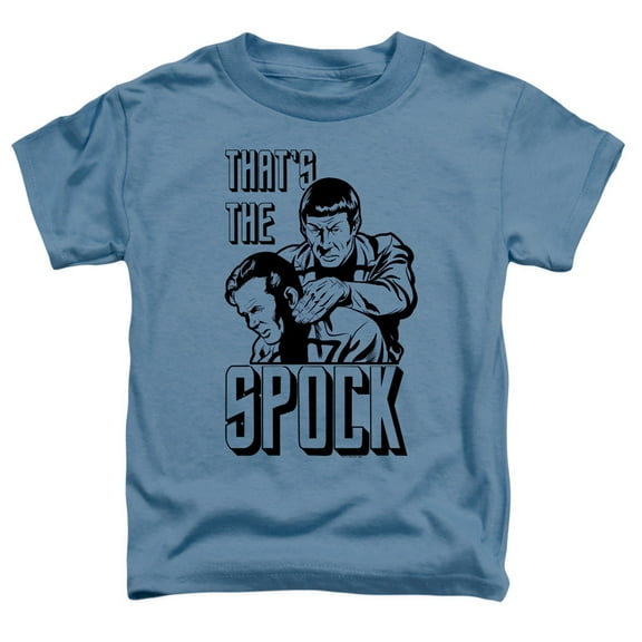 Star Trek Thats The Spock Toddler T-Shirt Carolina Blue