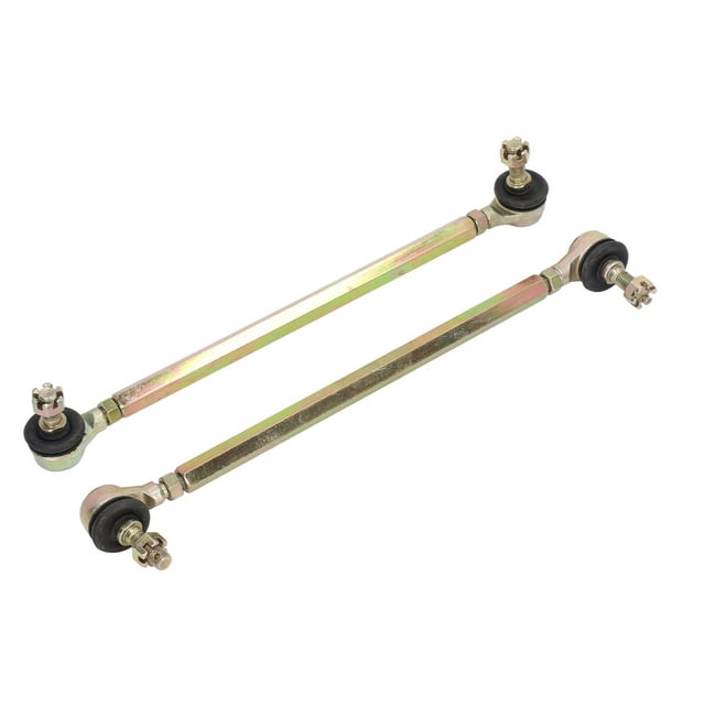 2 uds. Barra de acoplamiento con rótula de 250 mm, rosca de 10 mm, aleación de acero para cuatriciclo, moto de cross, ATV, Go Kart de 125 cc