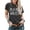 Dark Gray, variant on Womens T Shirts Casual Could Be A Train Station Kinda Day Ladies O Neck Short Sleeved Funny Monogram Print Funny Design T Shir Tshirts Top