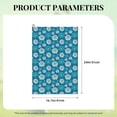 thumbnail image 4 of Kdxio Daisies Flowers Pattern Golf Towel (24" X 16") with Carabiner Clip - The Convenient Golf Cleaning Towel, 4 of 8