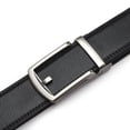 thumbnail image 3 of YAOBAMM Ceinture Résistante aux Rayures Boucle Micro Automatique Ceinture à Cliquet pour Hommes Accessoires de Mode en Faux Cuir Résistants aux Rayures, 3 of 7