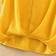 thumbnail image 6 of Shirt Women's Top Spring Summer Short Sleeve 3/4 Sleeve Fashion Slit Shirt Long V Neck Sexy Design Sports Blouse for Women Quarter Sleeve Shirt Short Sleeve Tee for Women Summer V Neck T Shirts for, 6 of 8