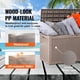 thumbnail image 4 of Caja de almacenamiento exterior VEVOR de 120 galones, impermeable, gris, 4 of 9