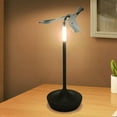 thumbnail image 1 of TRAHOO-Rechargeable Cordless Table Lamp, LED Wireless Desk Lamp Balance Gravity Bird Bedside Lamps with 3 Color Temperature & Touch Sensor, Home Office Desktop Decor Novelty Trick Party for Adults (B, 1 of 4