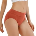 thumbnail image 6 of Nestiefly Womens Underwear Seamless High Waisted Panties | Full Coverage, Lightweight, Soft Stretch Breathable, Tagless Briefs 2026 Ginger L, 6 of 6