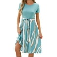 thumbnail image 2 of SDNall Robes pour Femmes Pull Tricoté Col en U avec Dentelle et Robe Pull à la Mode, 2 of 9