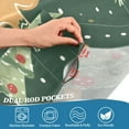 thumbnail image 5 of Yayeee Kitchen Curtains Tier Set of 2 Light Filtering 57"x24" Over Sink Window Panels, Christmas Gingerbread, 5 of 7