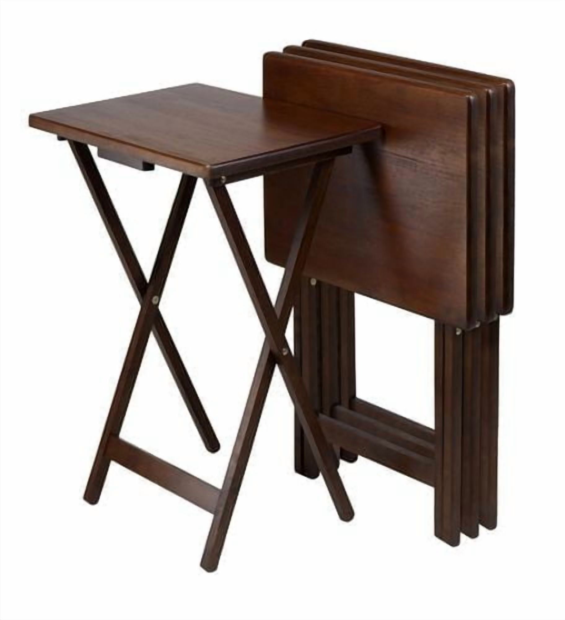 Winsome Alex Set of 4 Single Snack Tables