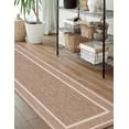 thumbnail image 1 of ECARPET Modern Area Rug for Living Room, Dining Room and Bedroom<br>Jute Natura <br>Collection, 1 of 9