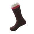 thumbnail image 2 of 4 Pair Heated Socks Heat Thermal Insulated Warm Boot Socks Brushed Interior Size 9-11 Ladies Female, 2 of 9