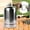 1.5L, variant on DYNWAVECA Stainless Steel Gas Bottle Inflatable Gas Tank Fuel Canister Container Empty Refillable for Outdoor Cooking BBQ Camping Stove 5L