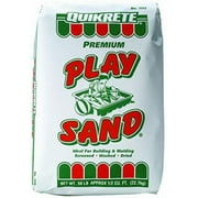 PlaySand Quikrete Sandbox Play Sand - Outdoor Kids Filtered for Sand Box - Screened, Washed and Dried Tan Color - 50 Pounds