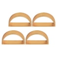 thumbnail image 1 of WASHWEPE Sturdy Metal Napkin Rings 4 Pack Wedding Napkin Holders For Birthday Party Easy To Clean Serviette Ring Decor, 1 of 8