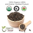 thumbnail image 6 of Organic Way Whole Black Pepper, Aromatic Ground Spices, 8 oz, 6 of 10