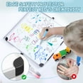 thumbnail image 4 of 10” x 10” Small Dry Erase Board Whiteboard Desktop Portable Mini White Board Desk Easel 360°Rotation for Office,Home,School, 4 of 8